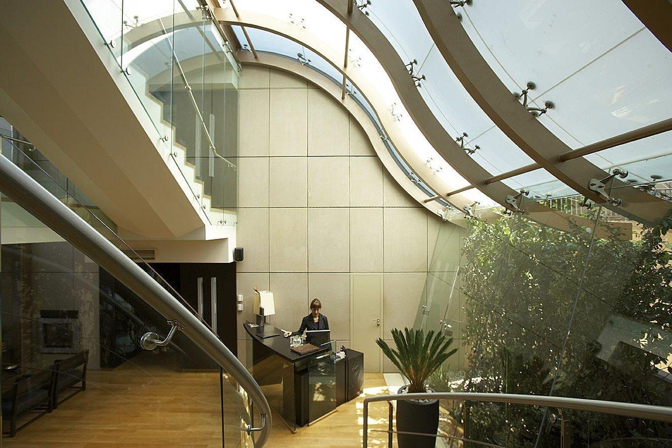 Daios Luxury Living Hotel Thessaloníki Dalaman gambar The lobby of the hotel
